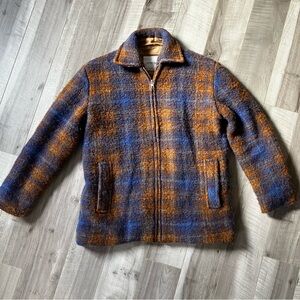 Wilfred Free Wool Blend Plaid Coat